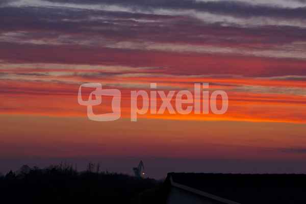 wenn der Himmel Farbe zeigt