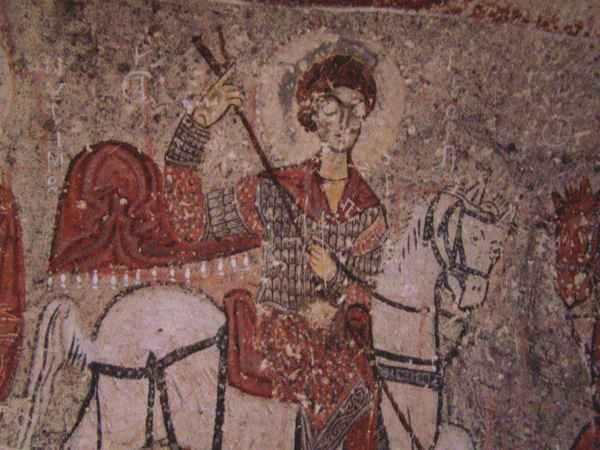 Höhlenkirchen bei Göreme/Kappadokien