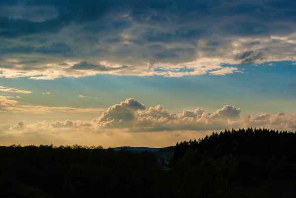 Himmel am Abend