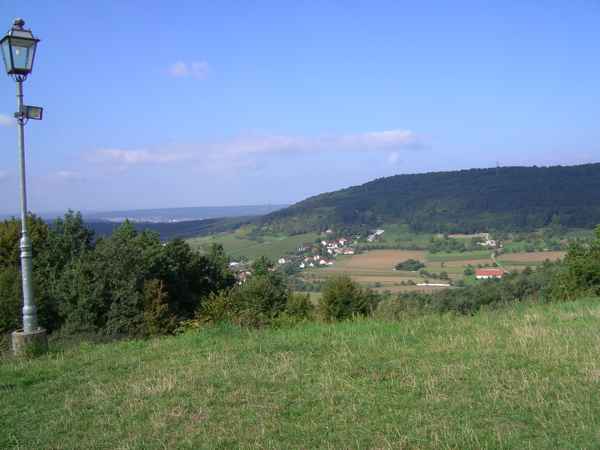 Ausblick in die Fränkische