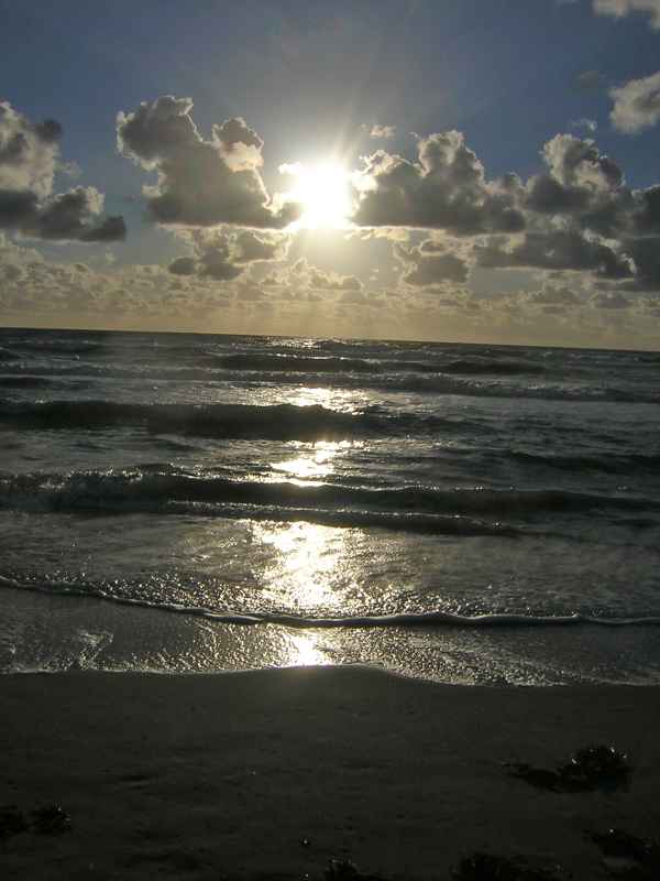 Sonnenuntergang am Meer