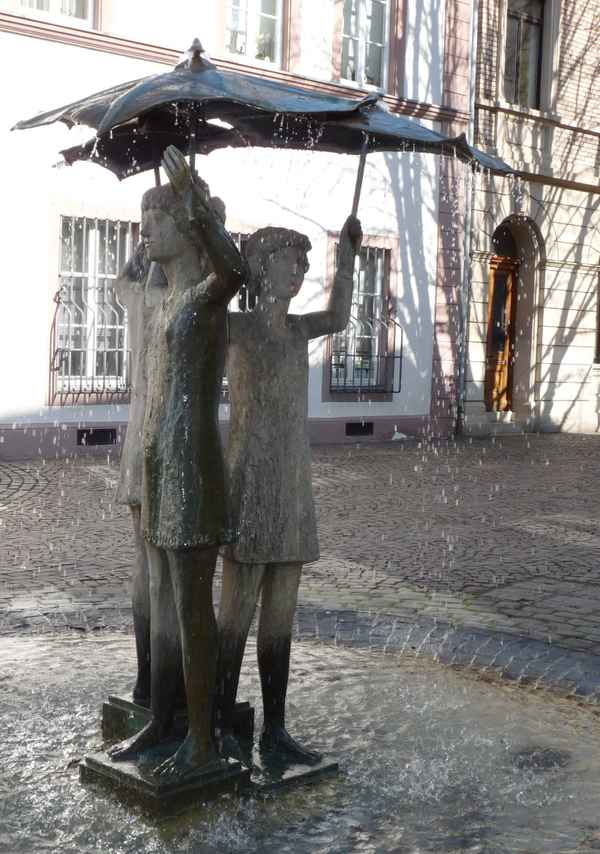 Im Regen stehen