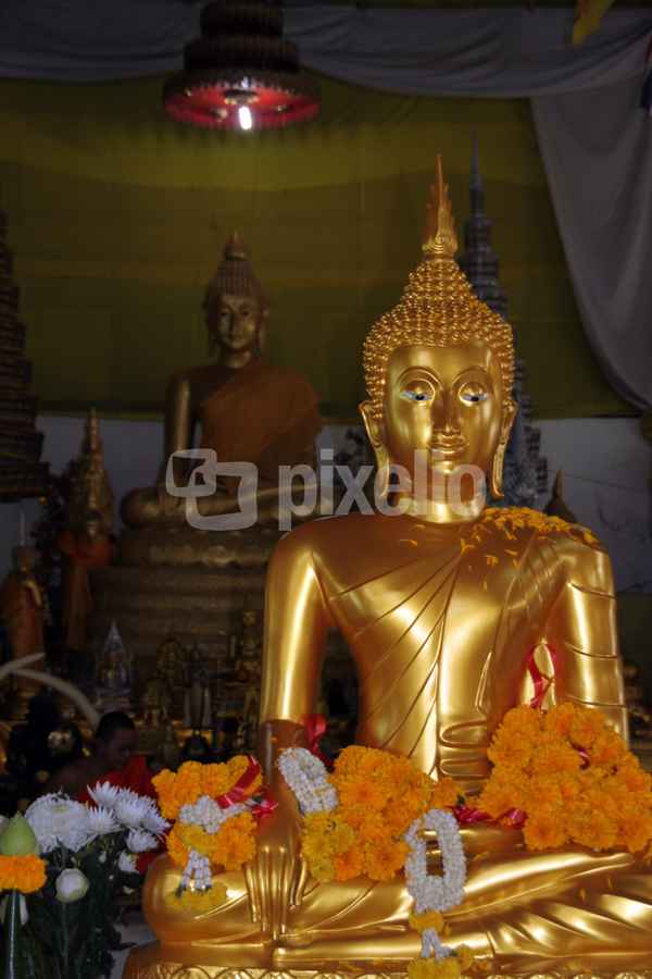 Goldener Buddha
