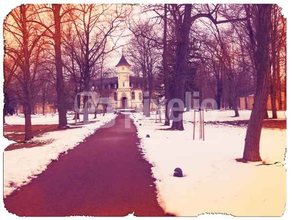 Schloss Hohenbocka - Retro Style