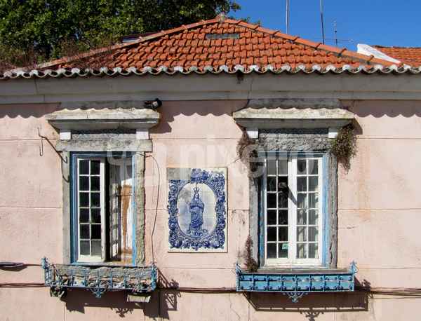Historische Fassade in Cascais