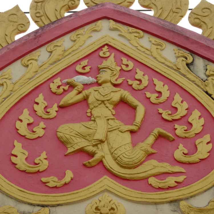 "Wat Tai Pho Kham" Kalasin Thailand