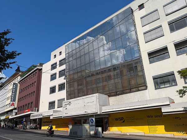 Nachkriegsarchitektur in Pforzheim - ehemaliges Kaufhaus Oberpaur