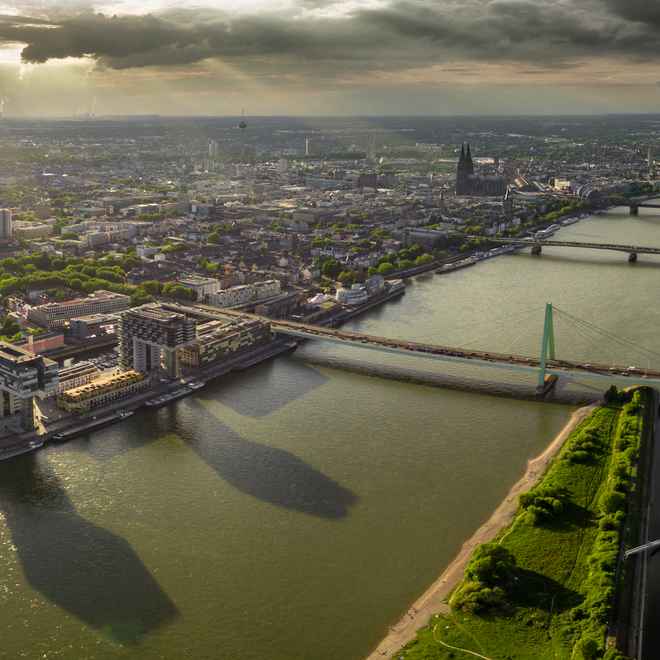 Weitblick über Köln