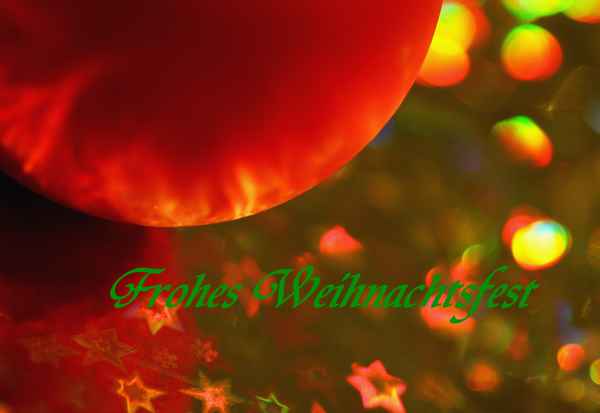 Frohes Weihnachtsfest