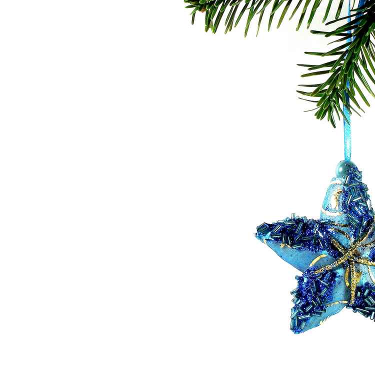 Weihnachtskarte Stern