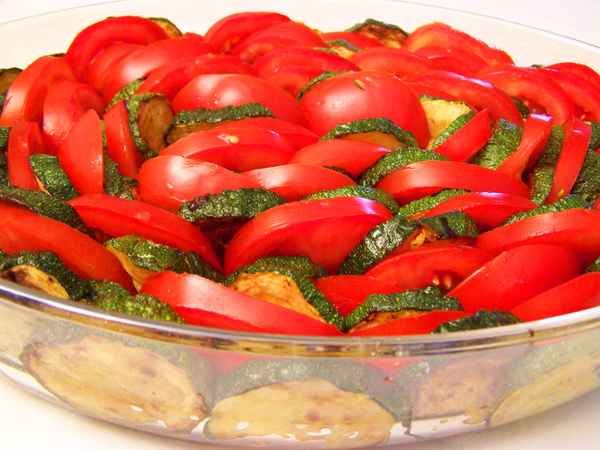 Heute gibts Gemüseauflauf!