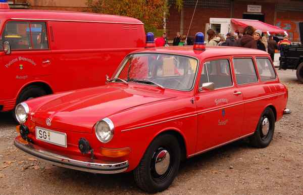 alter VW Feuerwehr-Kombi