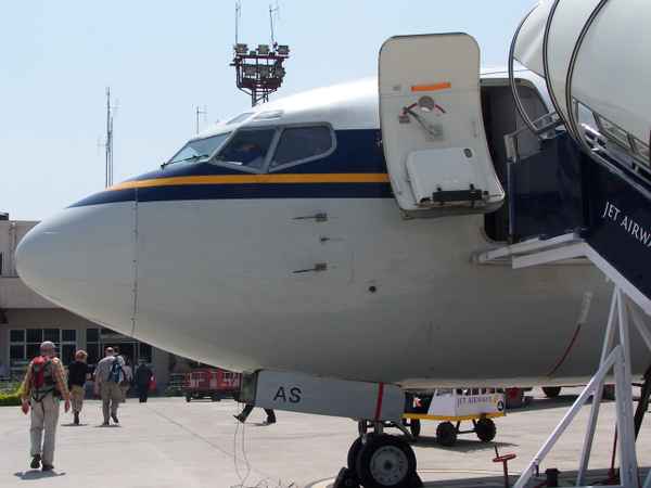 Flughafen Varanasi Indien