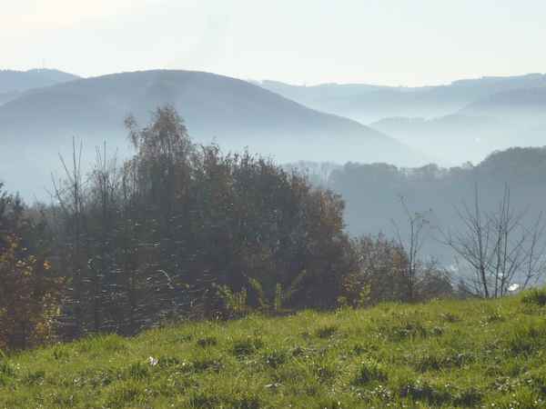 Nebel in den Bergen