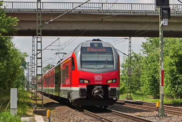 Moderner Elektrotriebzug