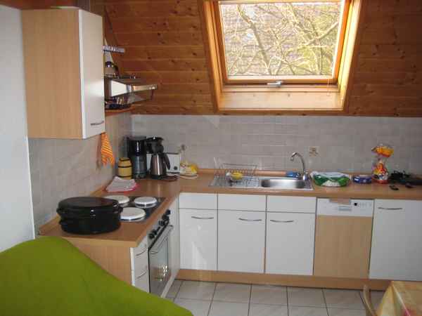 Küche der Ferienwohnung