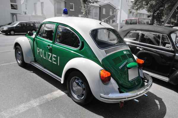 Einsatzwagen der Polizei