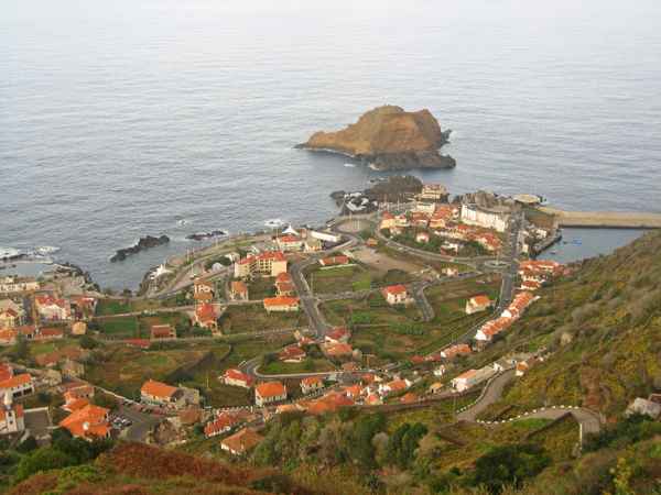 Blick auf Port Moniz