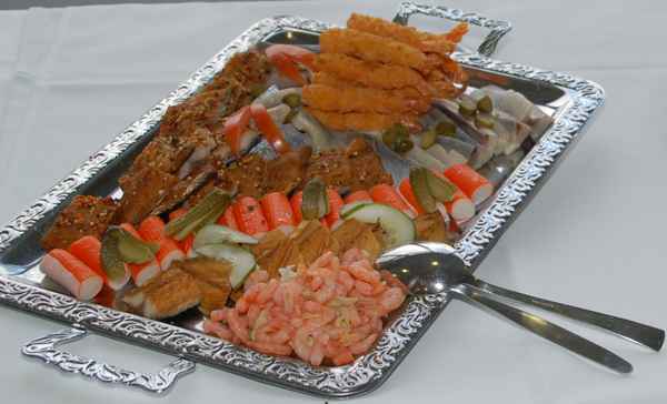 Fischplatte Buffet