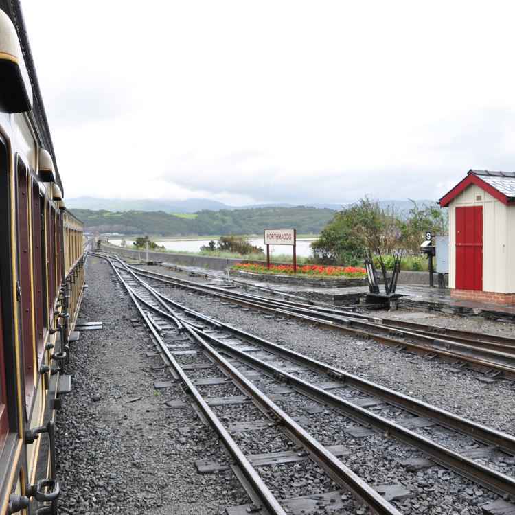 Zug nach Blaneau Ffestiniog, Wales