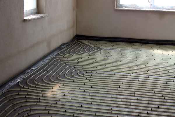 Fussbodenheizung