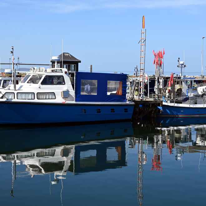 Fischerei in Arosund