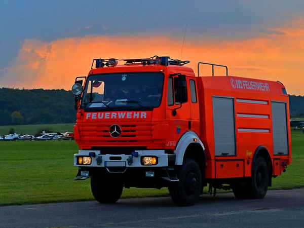 Auf dem Rückweg nach dem Einsatz