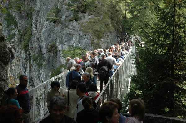 Marienbrücke beim Schloss Neuschwanstein