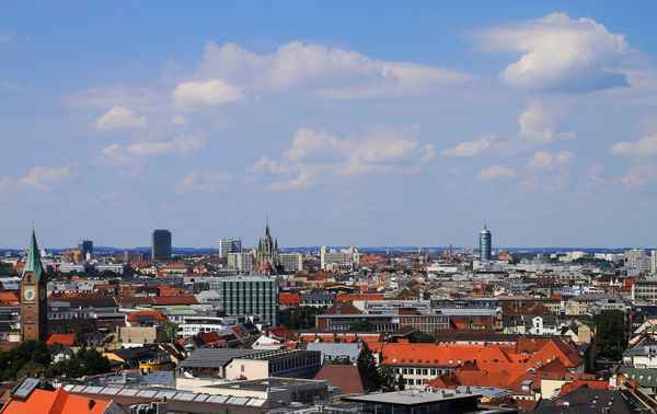 Schwanthalerhöhe im Westen Münchens