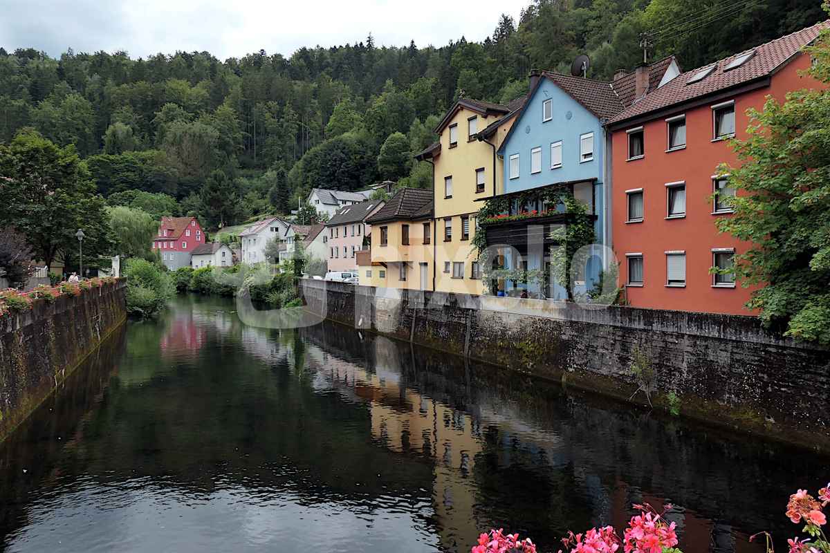 an der Enz in Neuenbürg im Nordschwarzwald