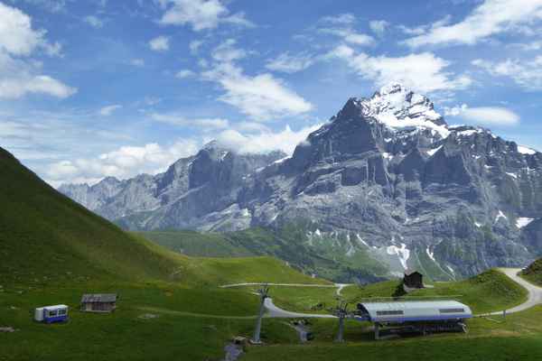 Wetterhorn mit seiner Nordwand