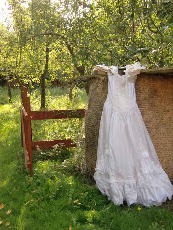 Romantisches Herbstkleid