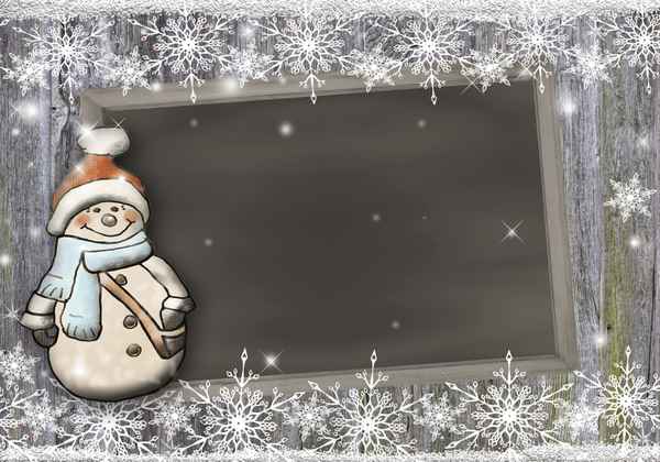 Gruß-Bote mit Schiefertafel