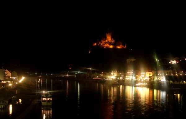 Cochem bei Nacht