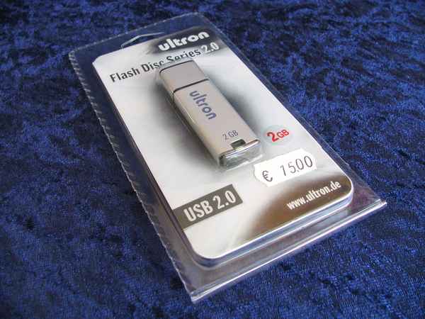 USB-Stick - noch verpackt