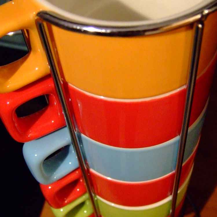 Bunte Tassen