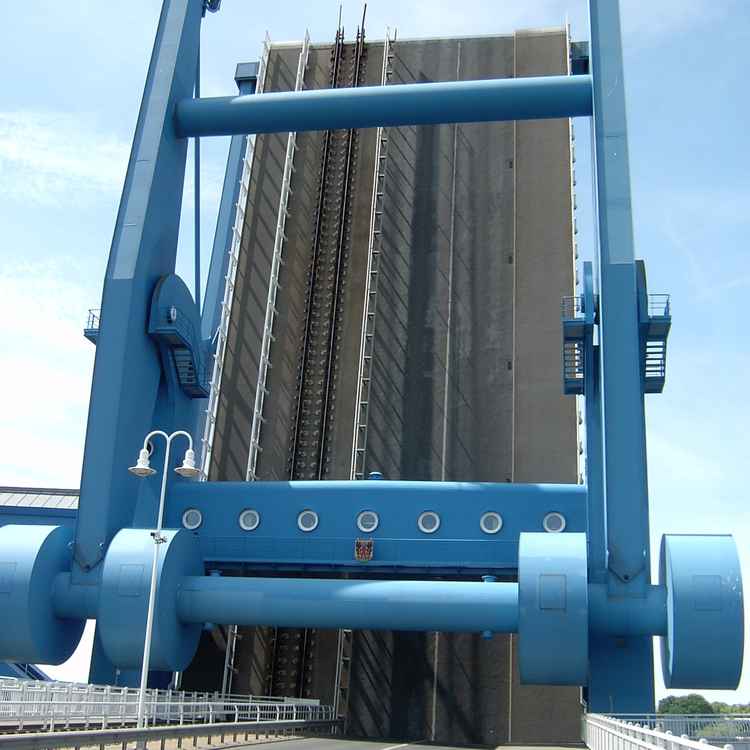 Klappbrücke Wolgast