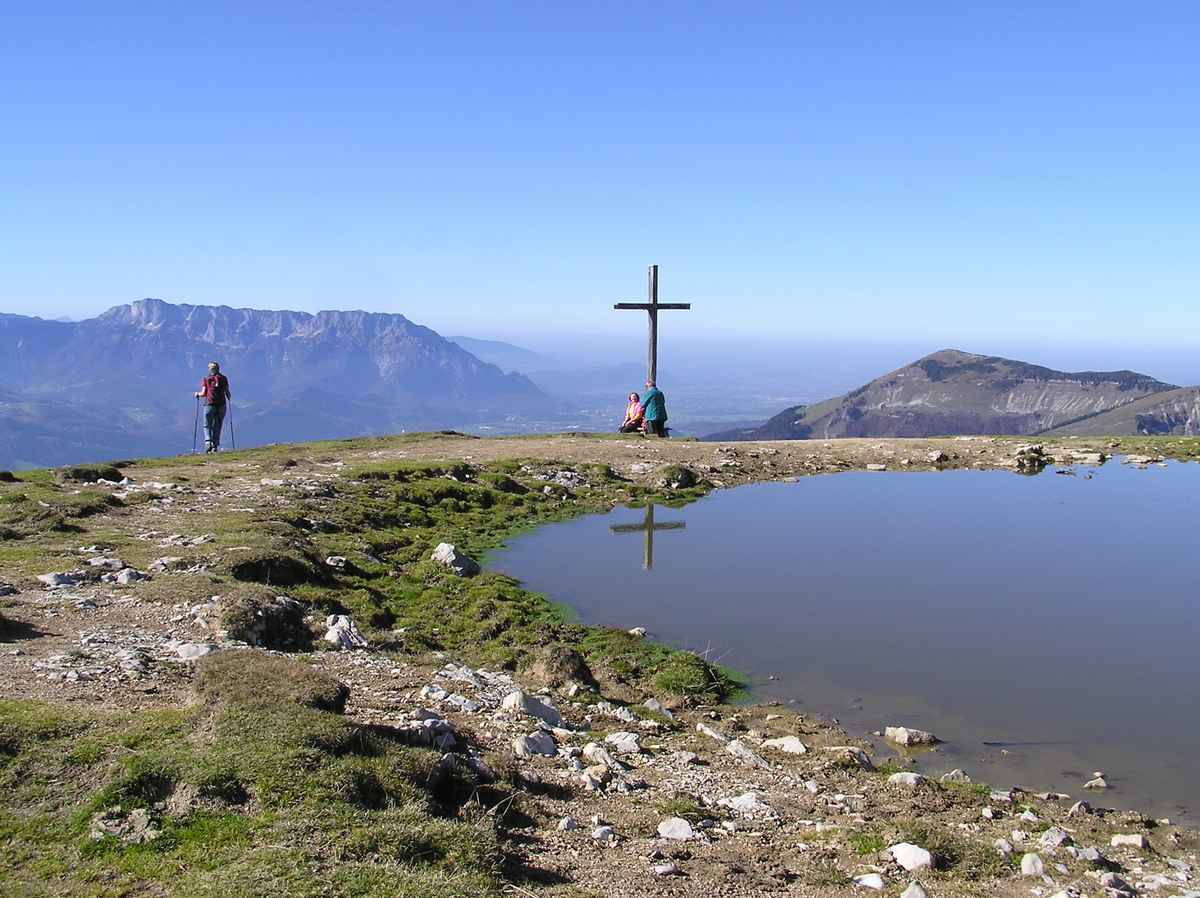 Gipfelkreuz Trattberg