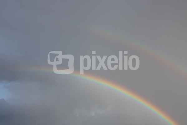 Doppelter Regenbogen
