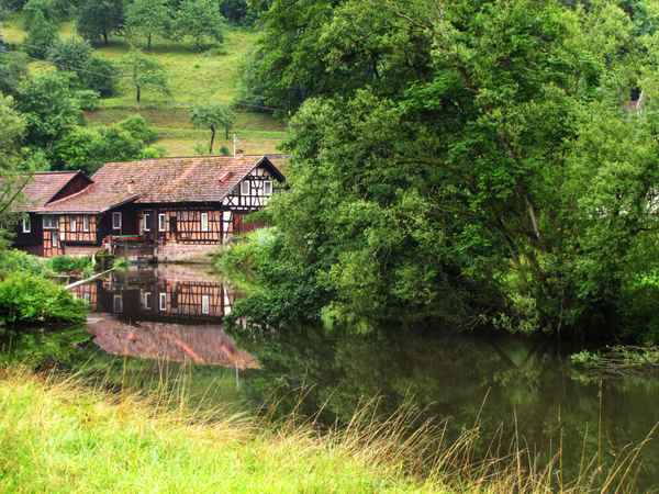 Fachwerkhaus am Nagold-Ufer