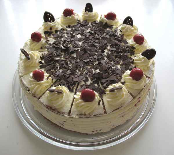 leckere Schwarzwälder Kirschtorte...