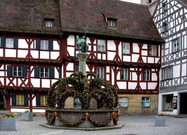 Osterbrunnen in Forchheim