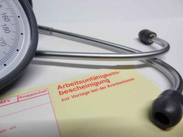 Arzt-Arbeitsunfähigkeitsbescheinigung