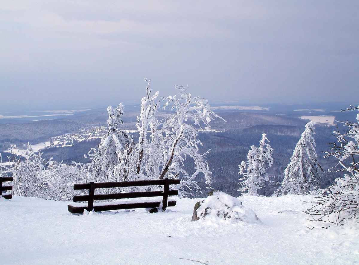 den Ausblick geniessen