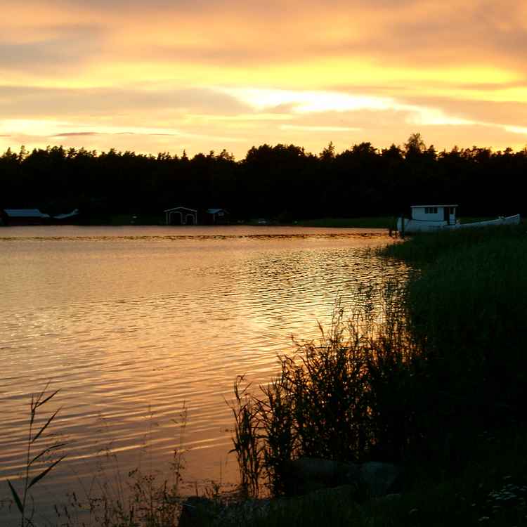 Sonnenuntergang Finnland