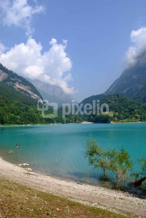 Tenno-See in den südlichen Alpen