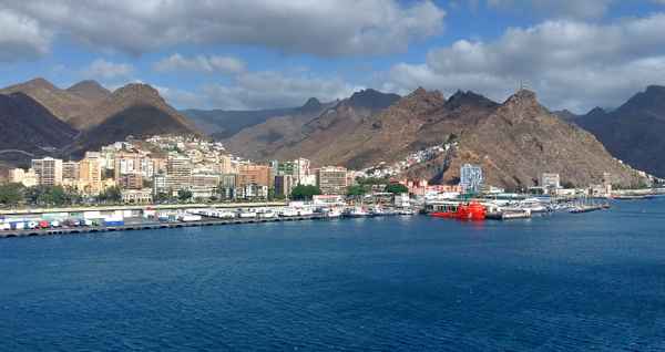 Teilpanorama Santa Cruz, Teneriffa