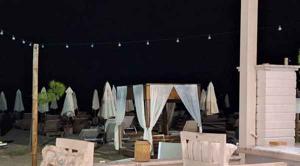nachts am Strand