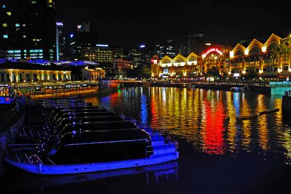 Singapur bei Nacht