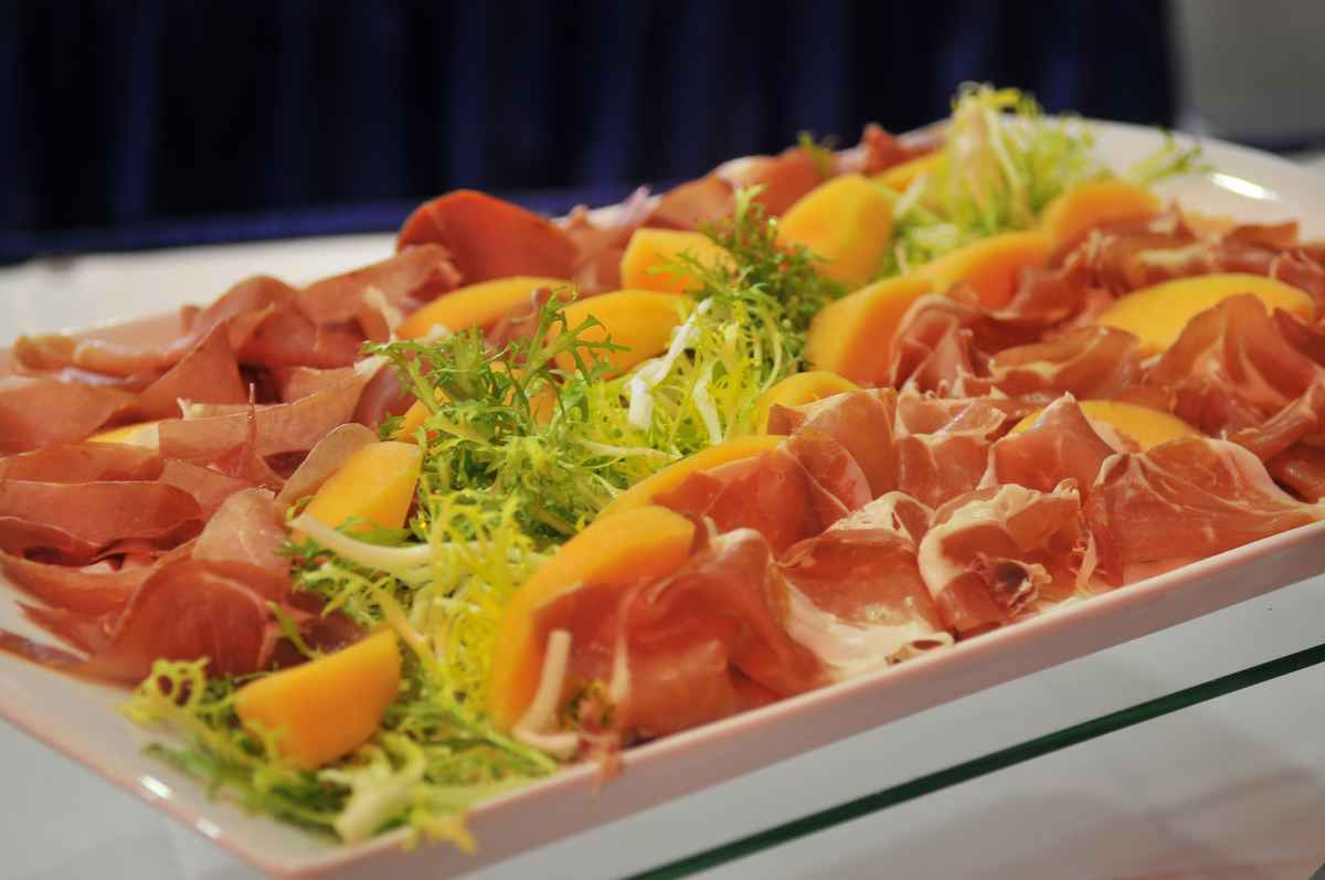 Schinkenplatte